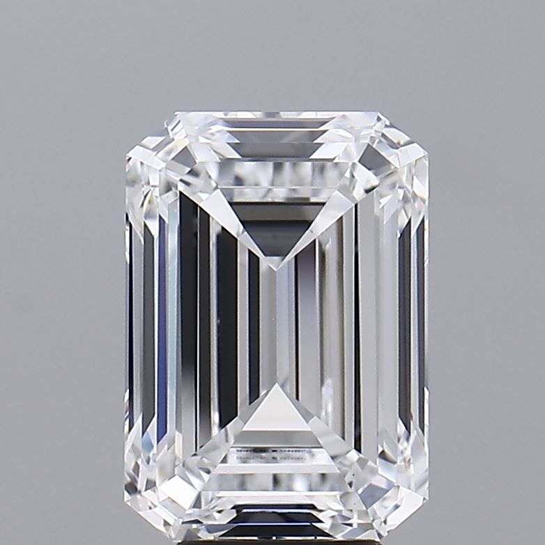 5.51 ct. emerald Lab Grown Diamond front image