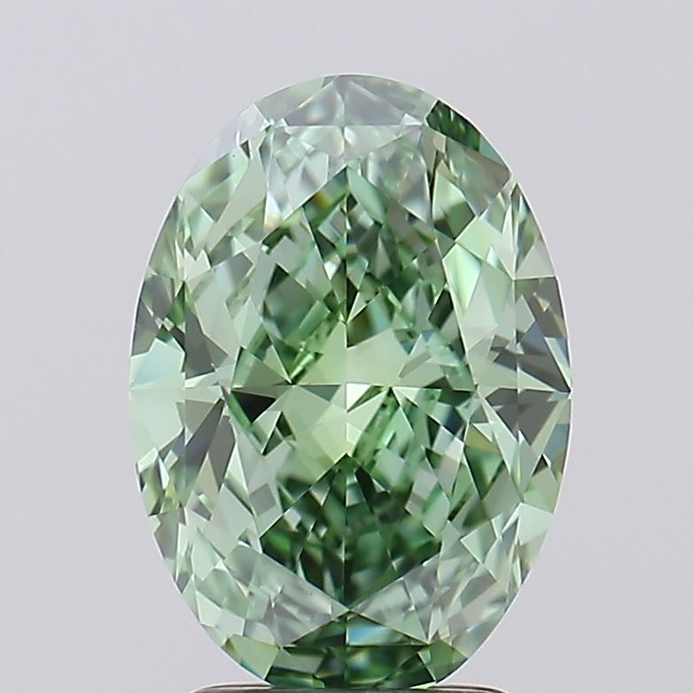 3.11 ct. oval Lab Grown Diamond front image