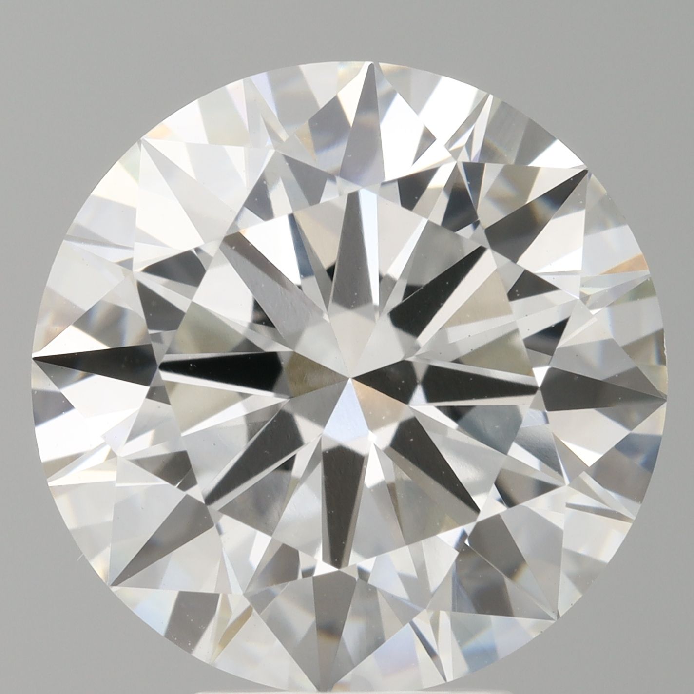 6.02 ct. round Lab Grown Diamond front image