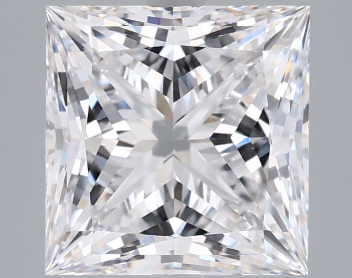 3.02 ct. princess Lab Grown Diamond front image