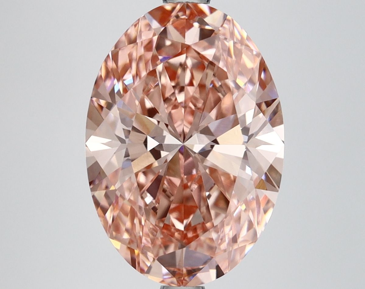 4.02 ct. oval Lab Grown Diamond front image