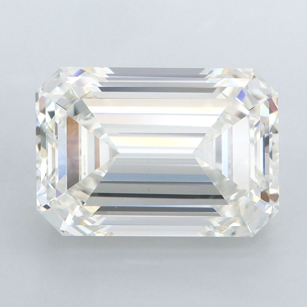 4.55 ct. emerald Lab Grown Diamond front image