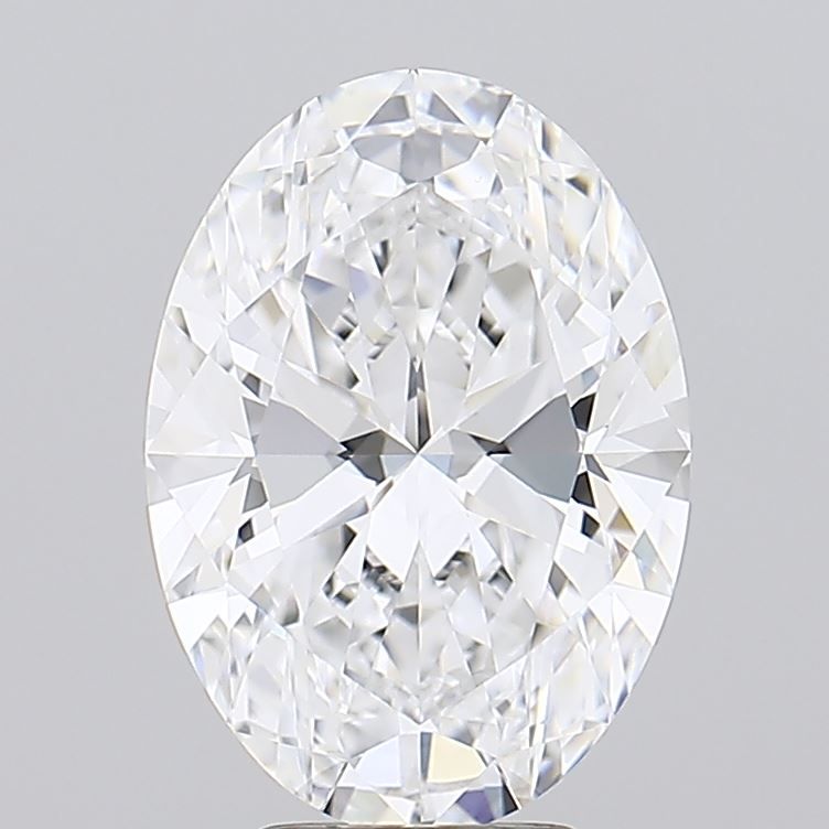 5.01 ct. oval Lab Grown Diamond front image