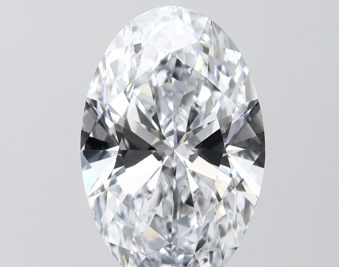 4.06 ct. oval Lab Grown Diamond front image