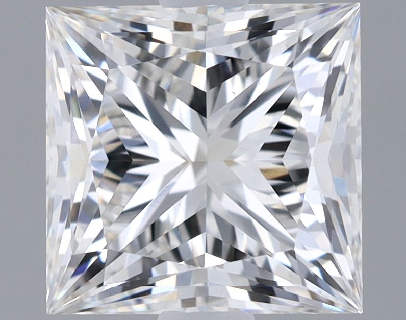 1.56 ct. princess Lab Grown Diamond front image