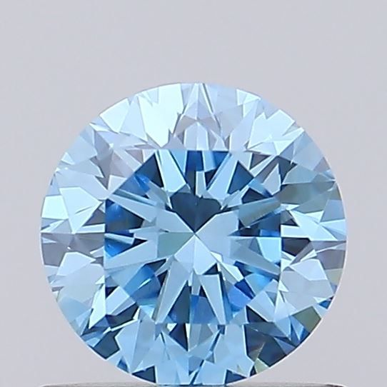 0.64 CT Fancy Vivid Blue ROUND