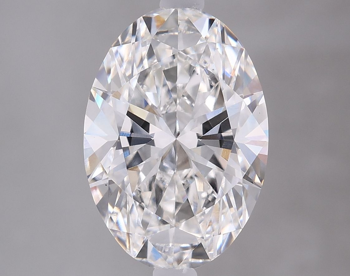 2.01 ct. oval Lab Grown Diamond front image