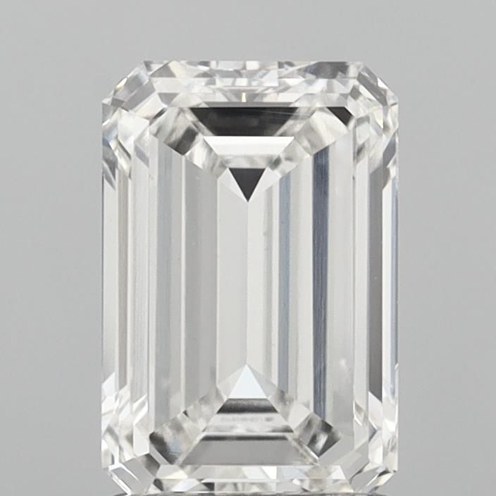 2.11 ct. emerald Lab Grown Diamond front image