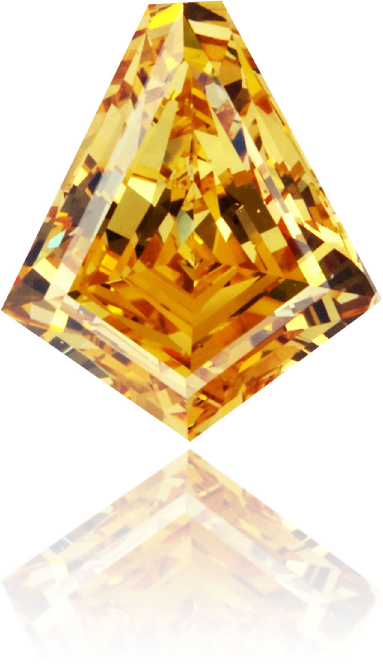 Diament 1.43 ct Fancy Deep Brownish Orangey Yellow/SI1
