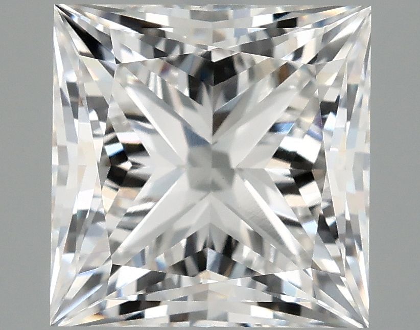 3.09 ct. princess Lab Grown Diamond front image