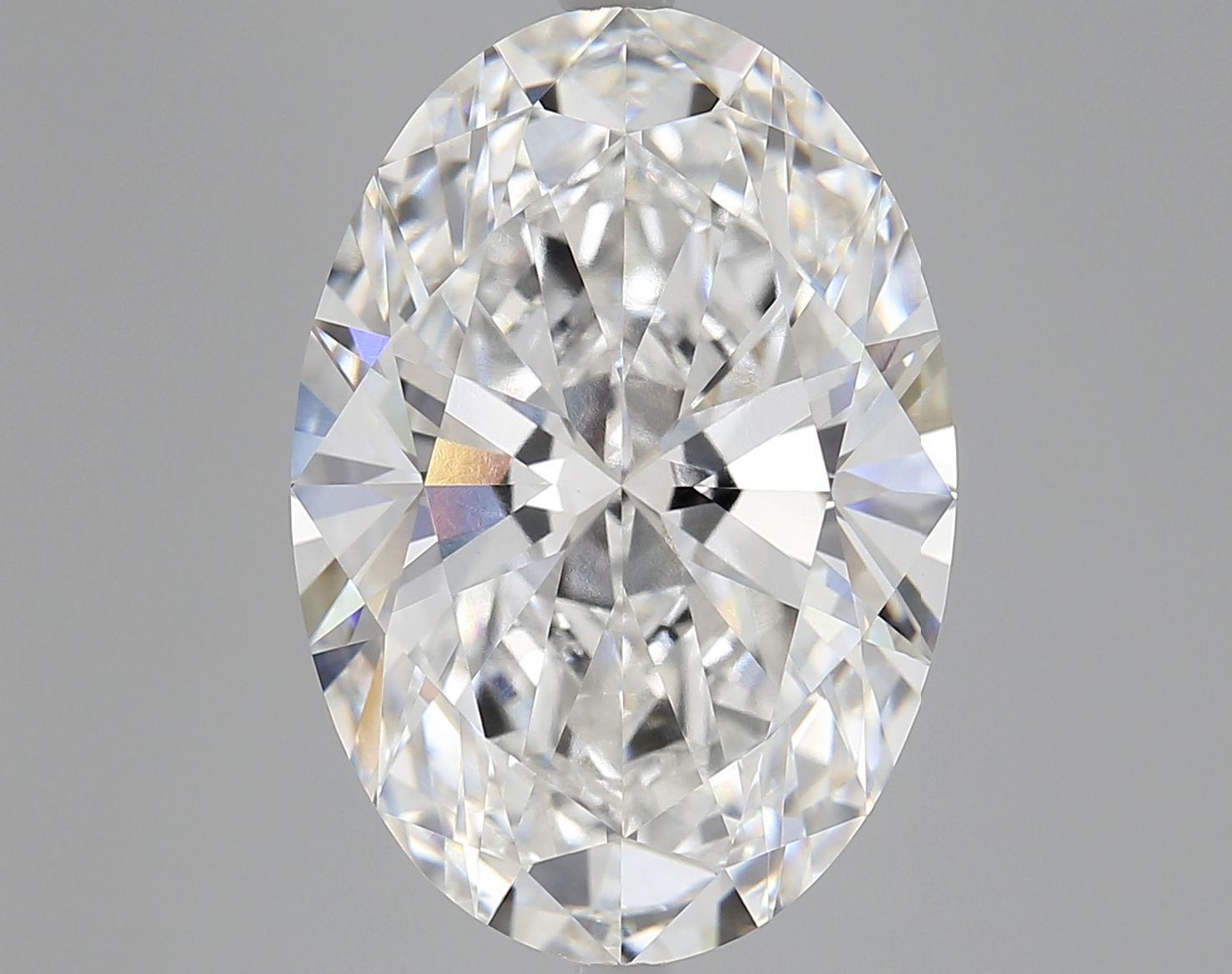 10.10 ct. oval Lab Grown Diamond front image