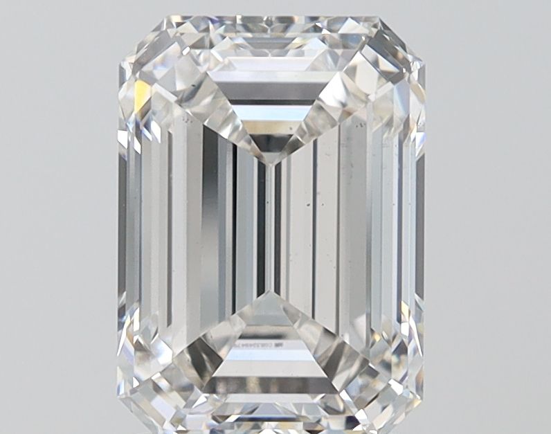 2.50 ct. emerald Lab Grown Diamond front image