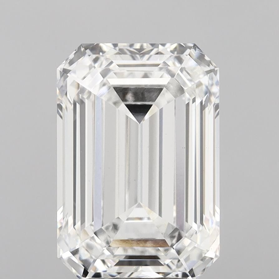 6.05 ct. emerald Lab Grown Diamond front image