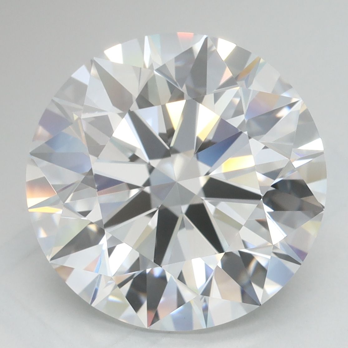 5.41 ct. round Lab Grown Diamond front image