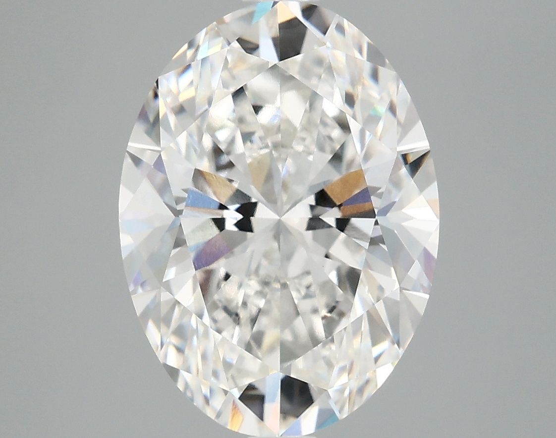 5.02 ct. oval Lab Grown Diamond front image