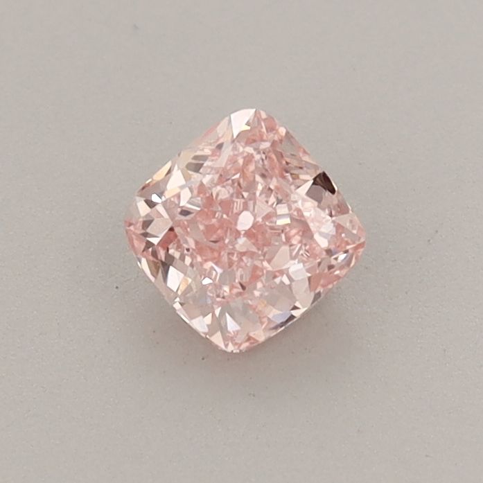 0.42 CT Fancy Vivid Pink CUSHION MODIFIED