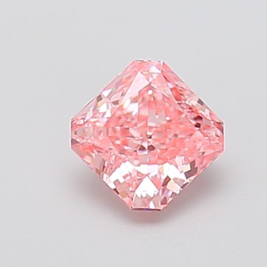 1.01 CT Fancy Vivid Pink SQUARE RADIANT