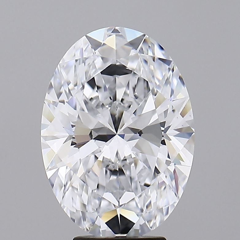 5.13 ct. oval Lab Grown Diamond front image