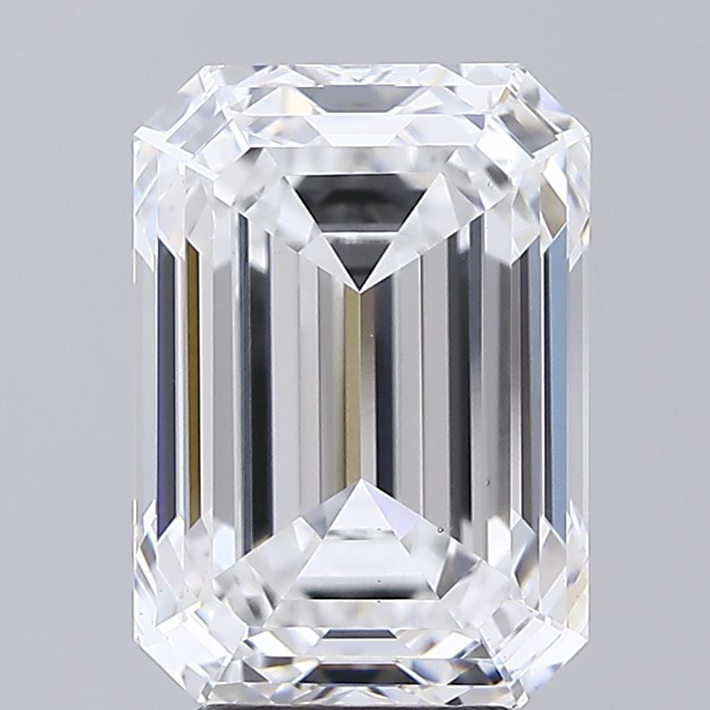 5.16 ct. emerald Lab Grown Diamond front image