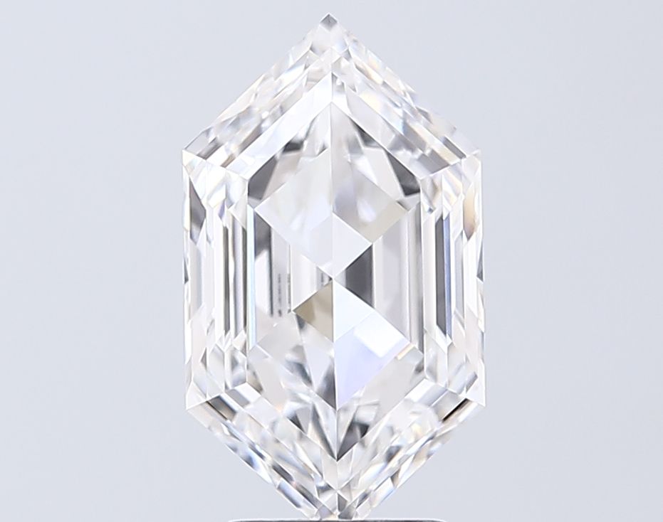 3.04 ct lab-grown Hexagonal Diamond