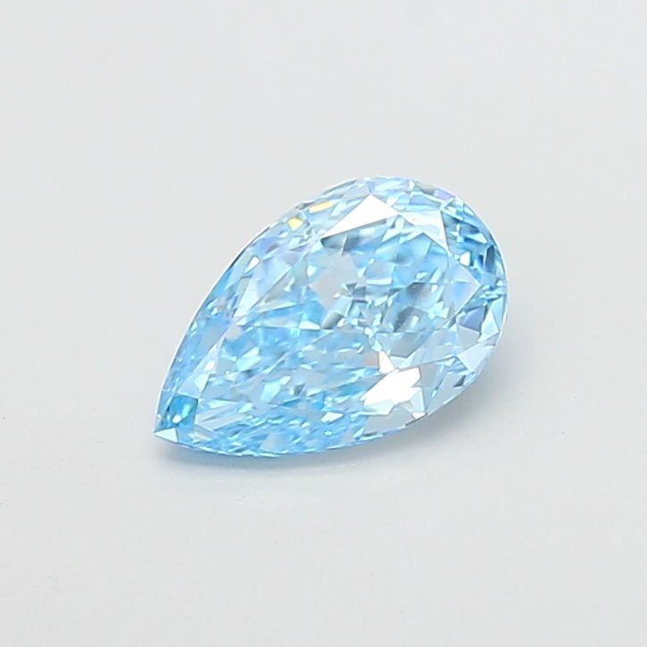 1.55 CT Fancy Vivid Blue PEAR