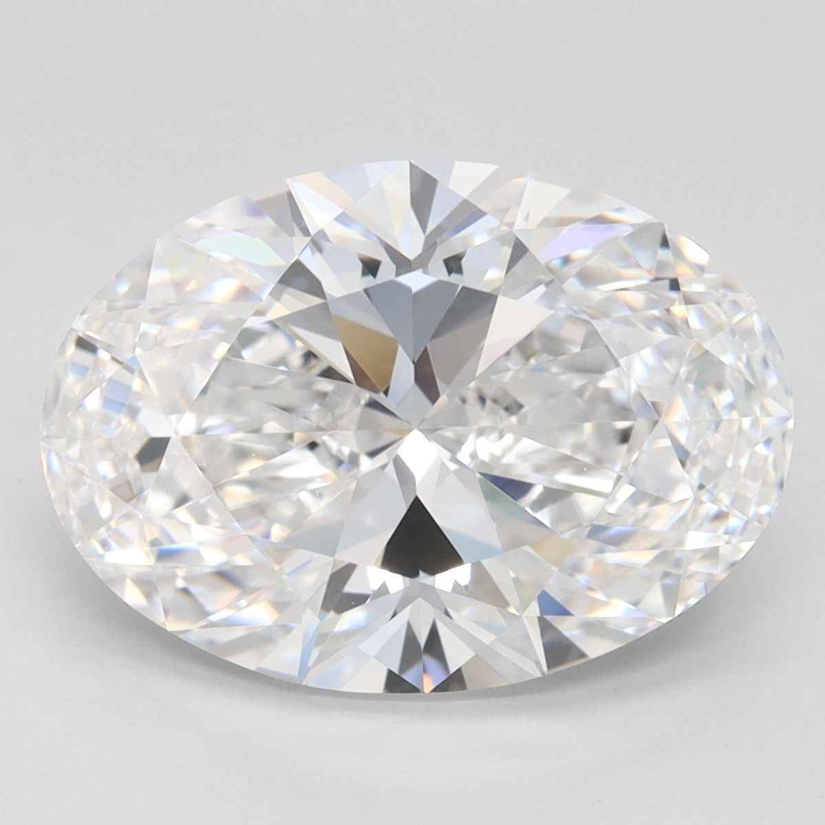 4.14 ct. oval Lab Grown Diamond front image