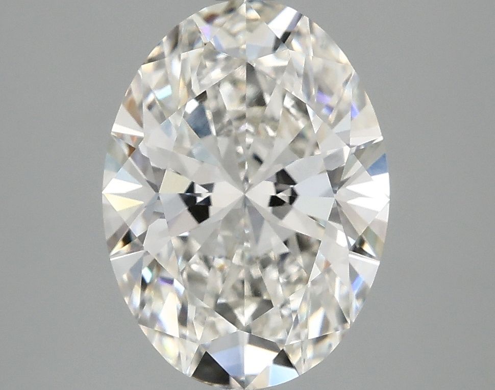 3.02 ct. oval Lab Grown Diamond front image