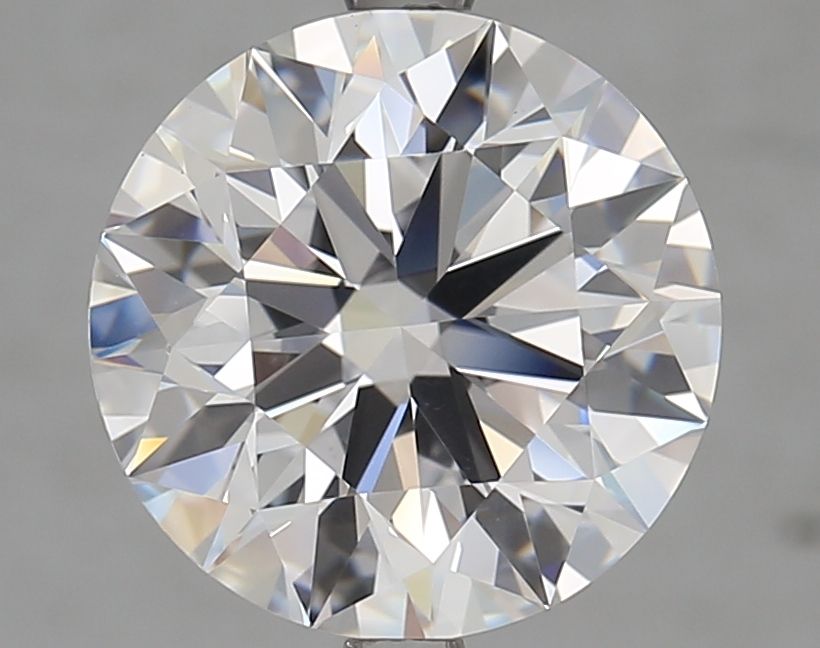 Diamant Rond 4.22 ct - Couleur D - Pureté VS1