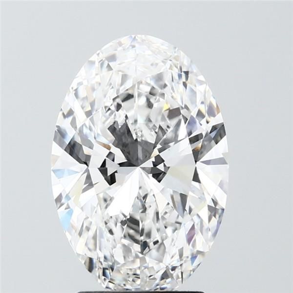 3.05 ct. oval Lab Grown Diamond front image