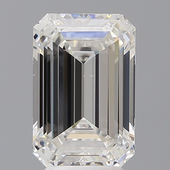 4.10 ct. emerald Lab Grown Diamond front image