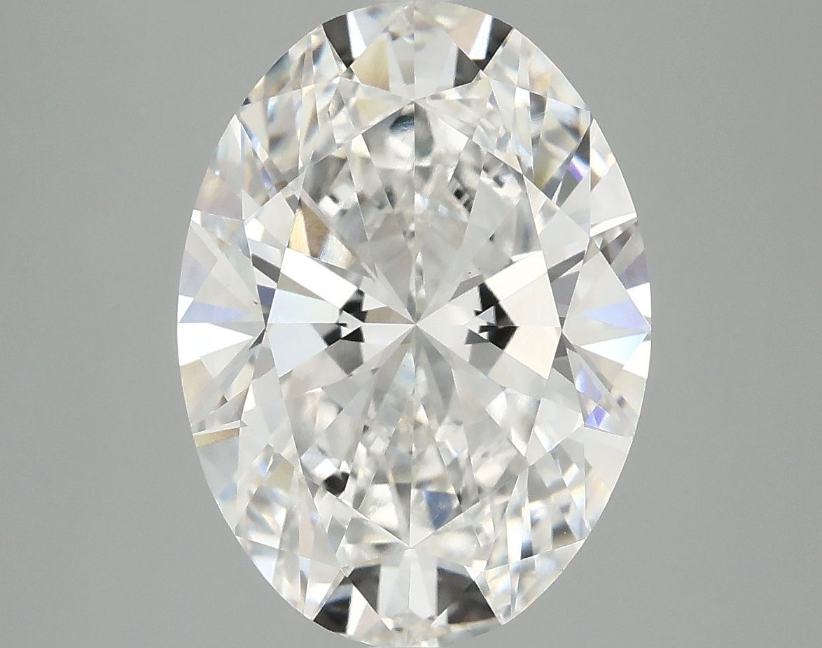 5.01 ct. oval Lab Grown Diamond front image