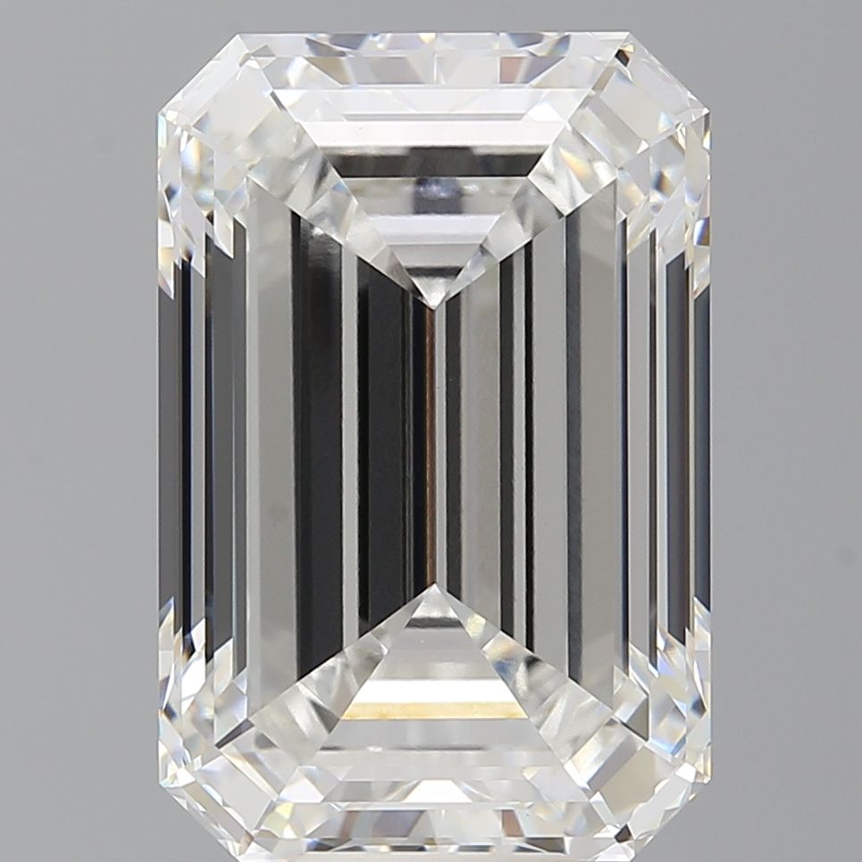 12.09 ct. emerald Lab Grown Diamond front image
