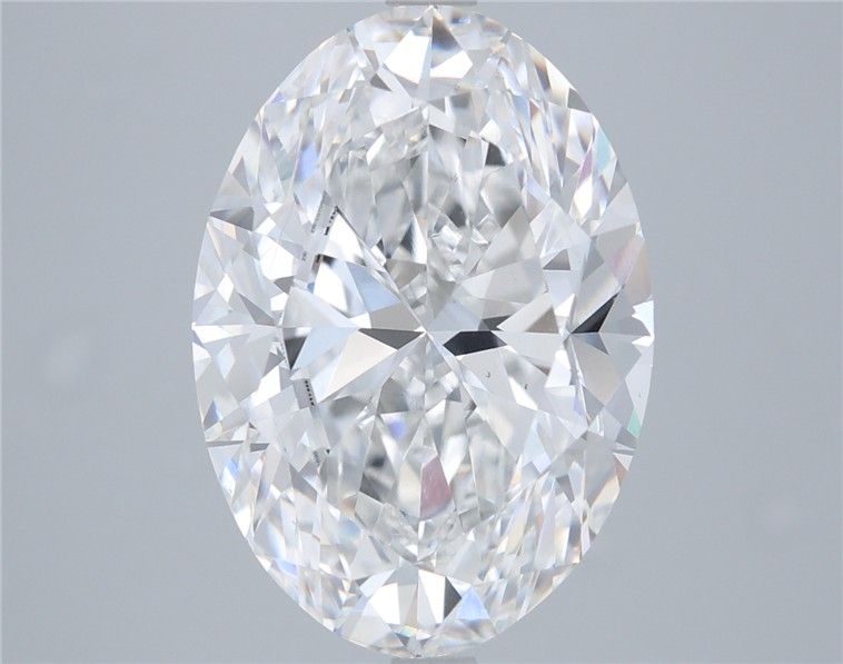 6.79 ct. oval Lab Grown Diamond front image