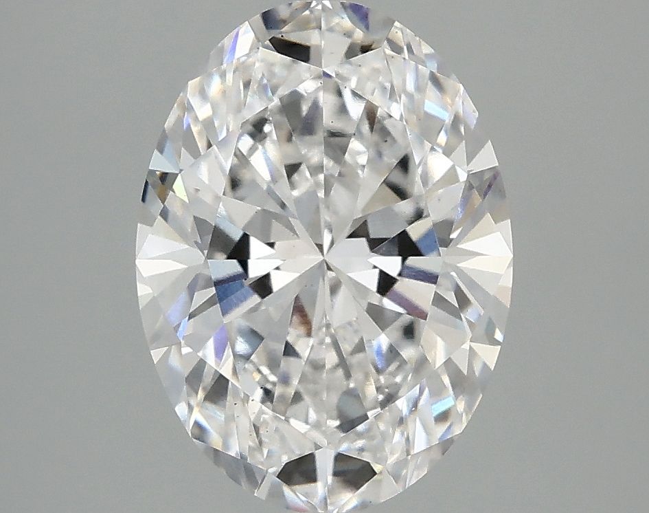 3.02 ct. oval Lab Grown Diamond front image