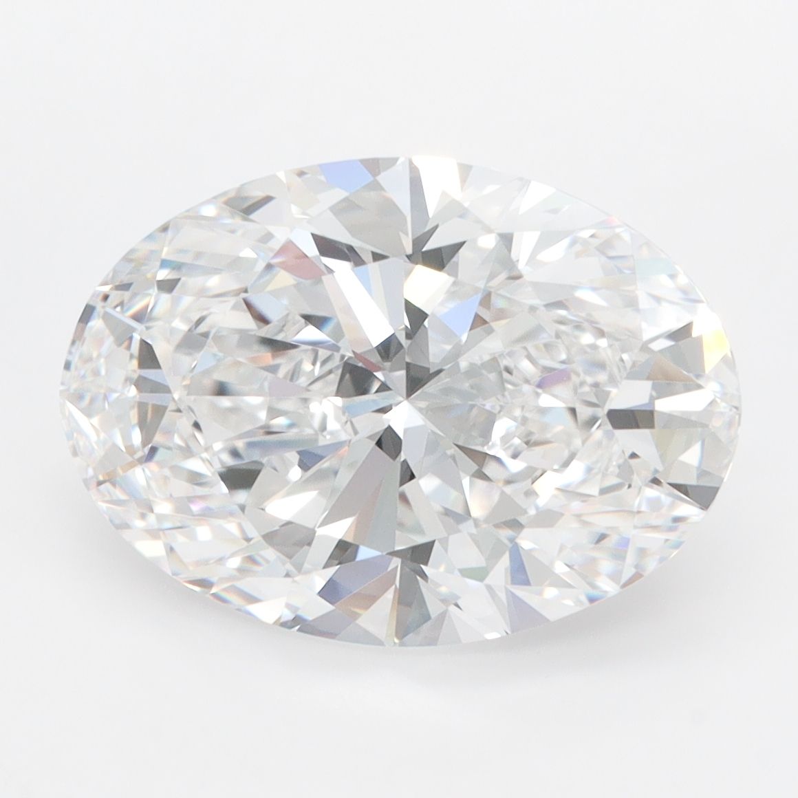 5.41 ct. oval Lab Grown Diamond front image