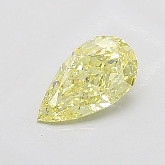 1.05 CT Fancy Intense Yellow PEAR