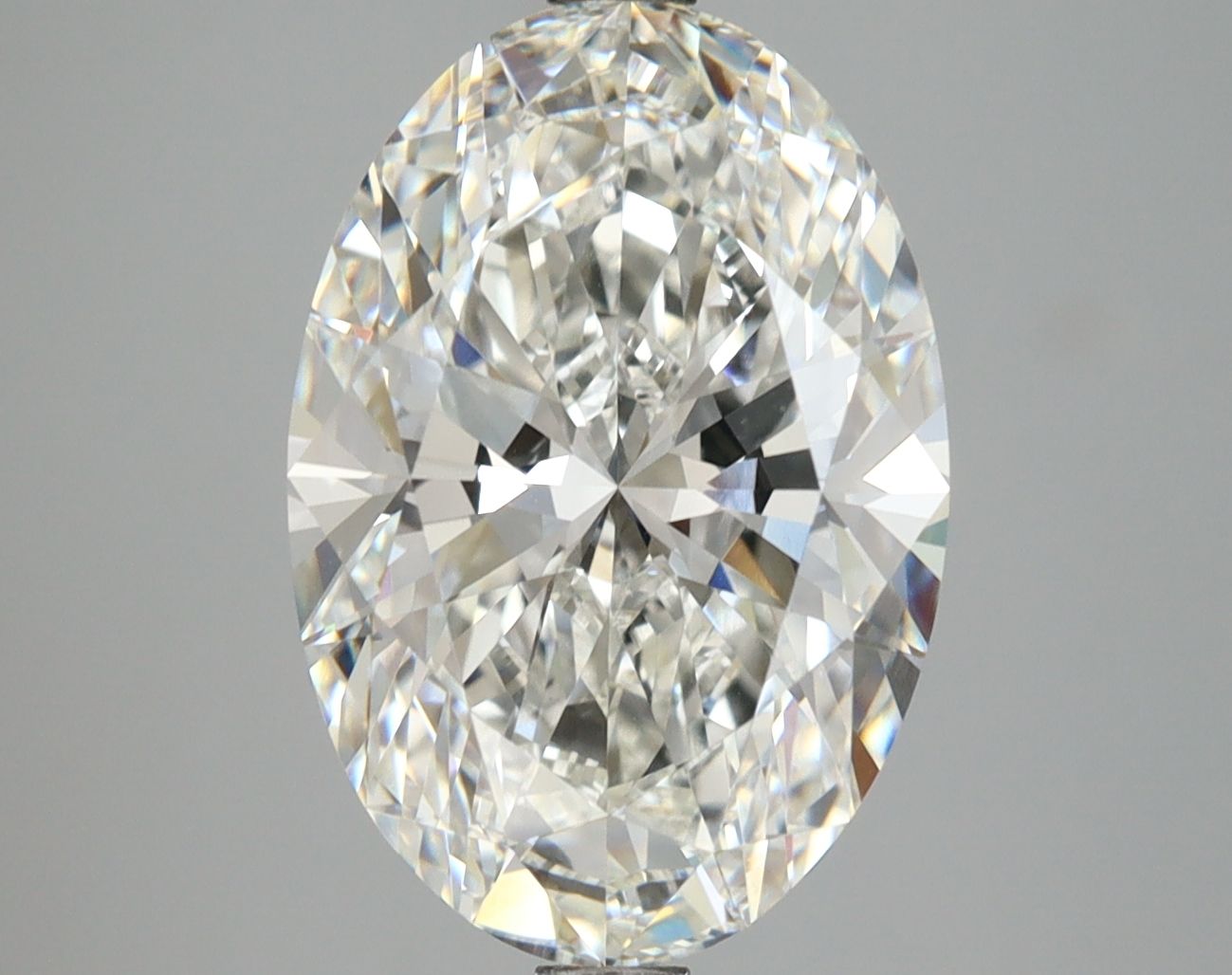 5.06 ct. oval Lab Grown Diamond front image