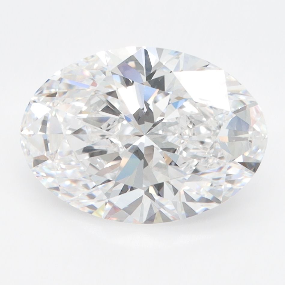 3.01 ct. oval Lab Grown Diamond front image