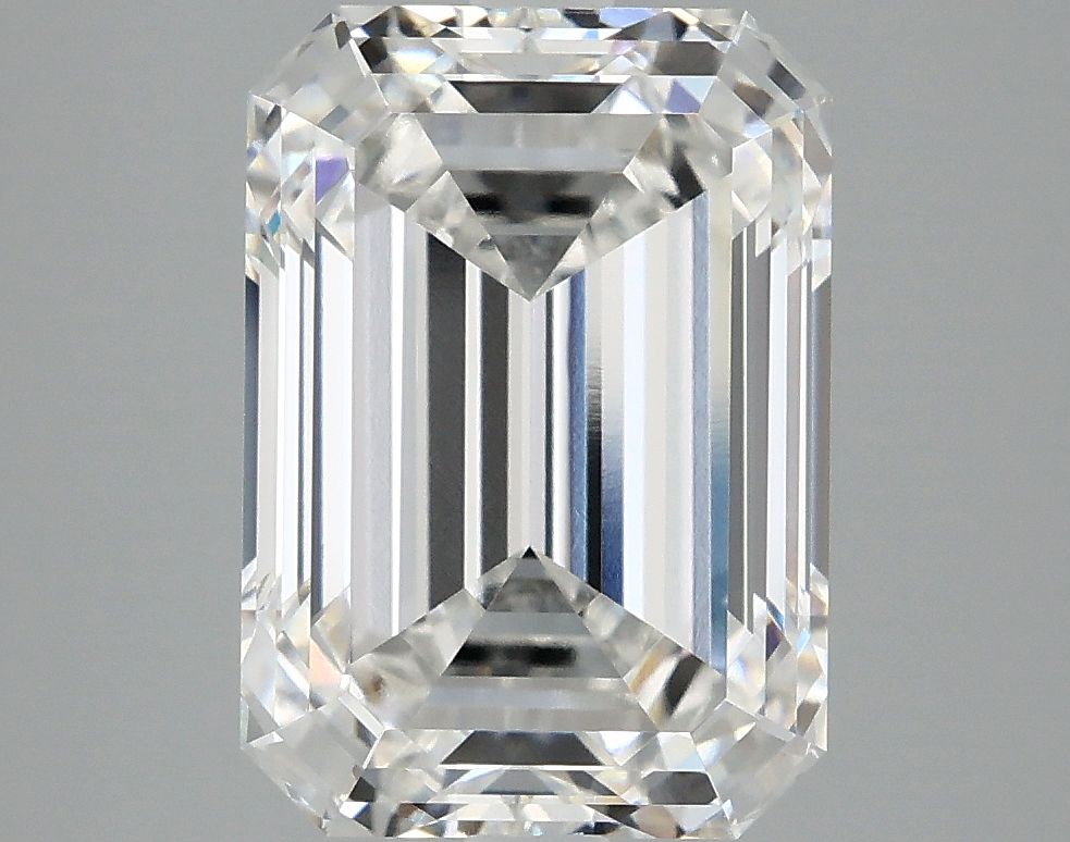 5.10 ct. emerald Lab Grown Diamond front image