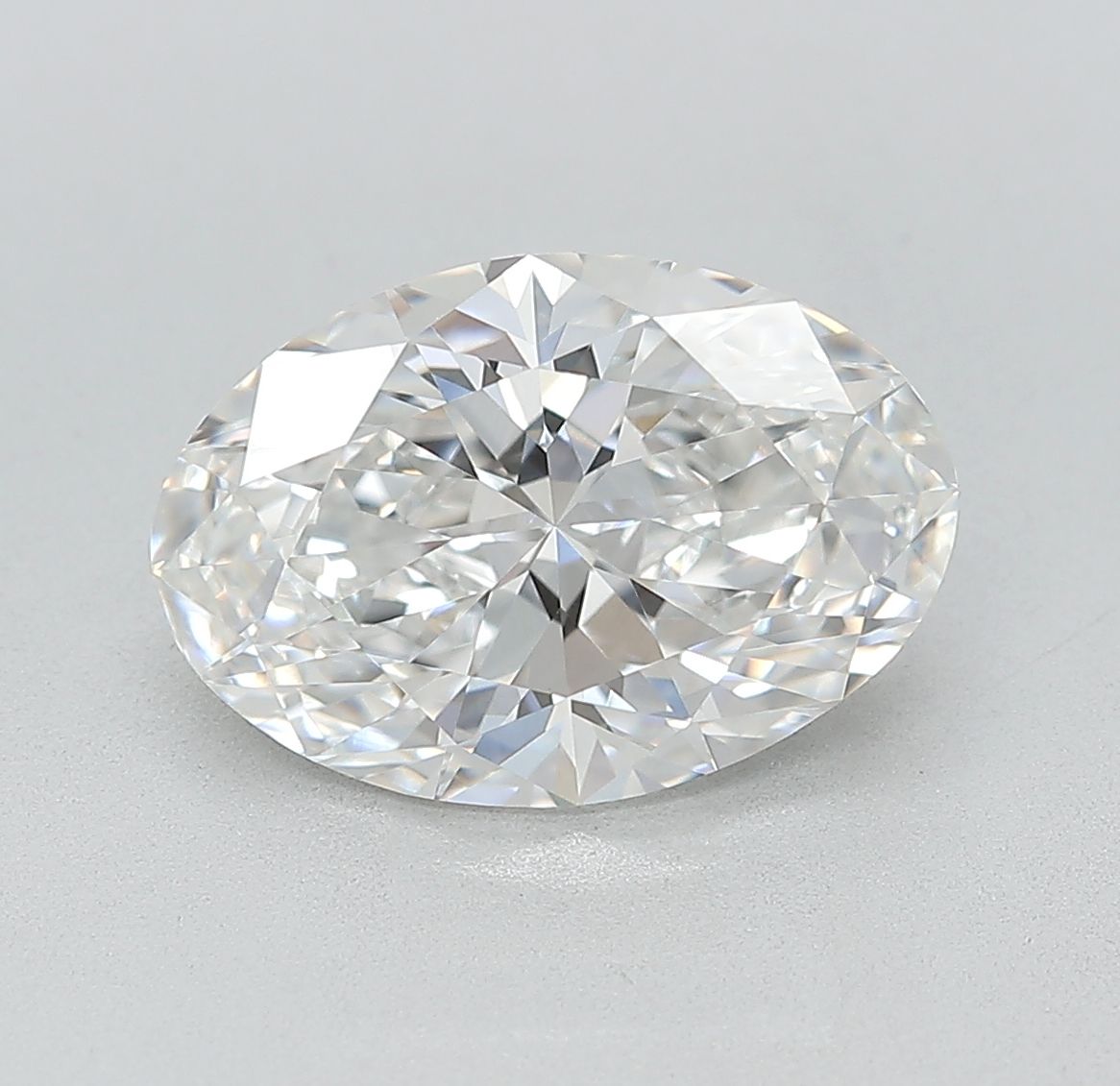 3.17 ct. oval Lab Grown Diamond front image