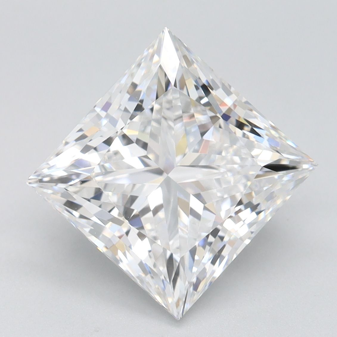 3.58 ct. princess Lab Grown Diamond front image