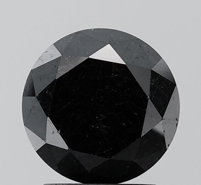 Diament 2.55 ct Fancy Black/VS2