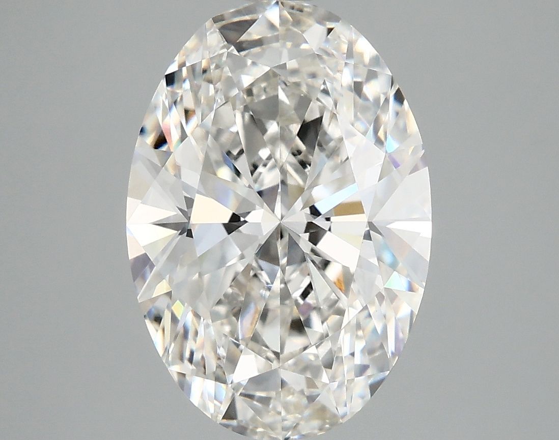 4.08 ct. oval Lab Grown Diamond front image