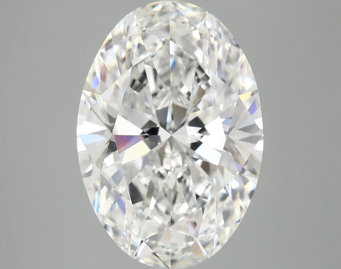 5.04 ct. oval Lab Grown Diamond front image