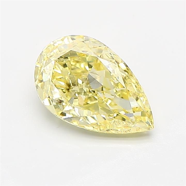 1.49 CT Fancy Yellow PEAR