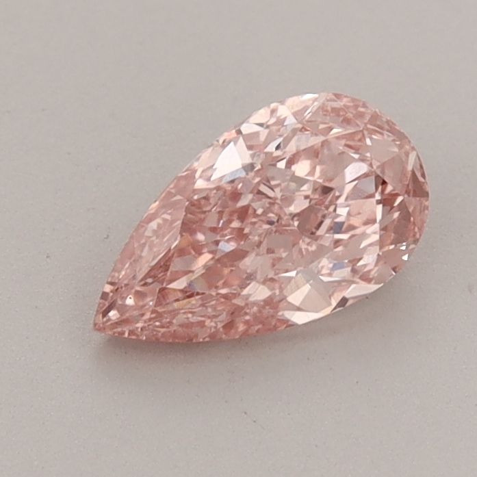 0.64 CT Fancy Vivid Pink PEAR