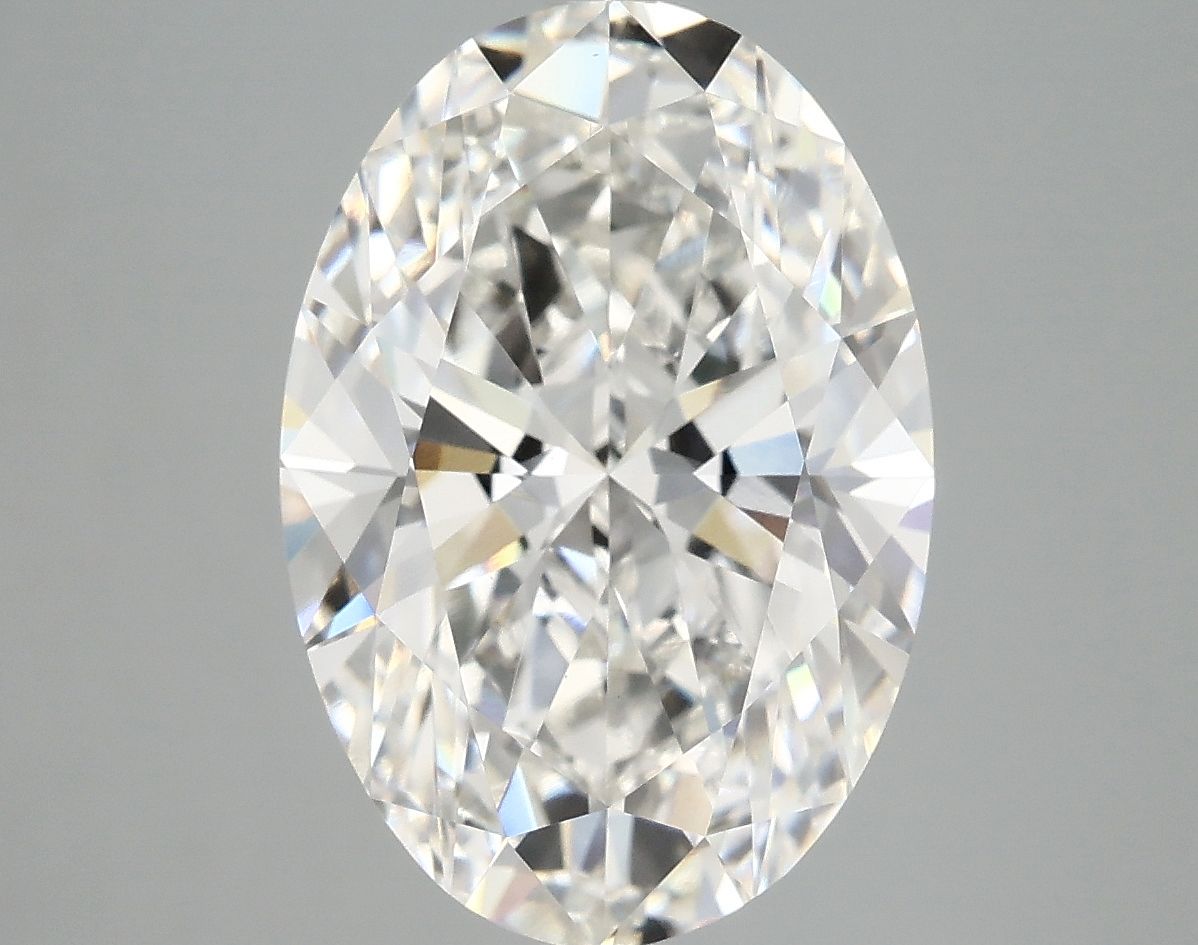 5.09 ct. oval Lab Grown Diamond front image