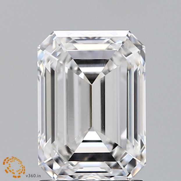 2.10 ct. emerald Lab Grown Diamond front image
