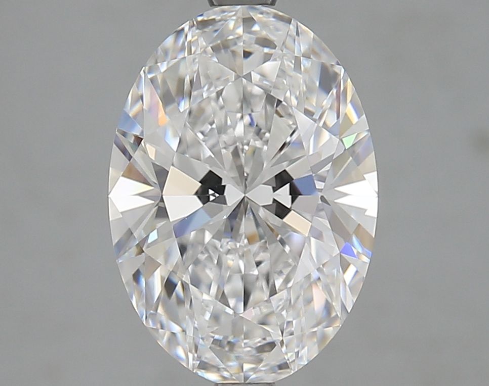 3.58 ct. oval Lab Grown Diamond front image