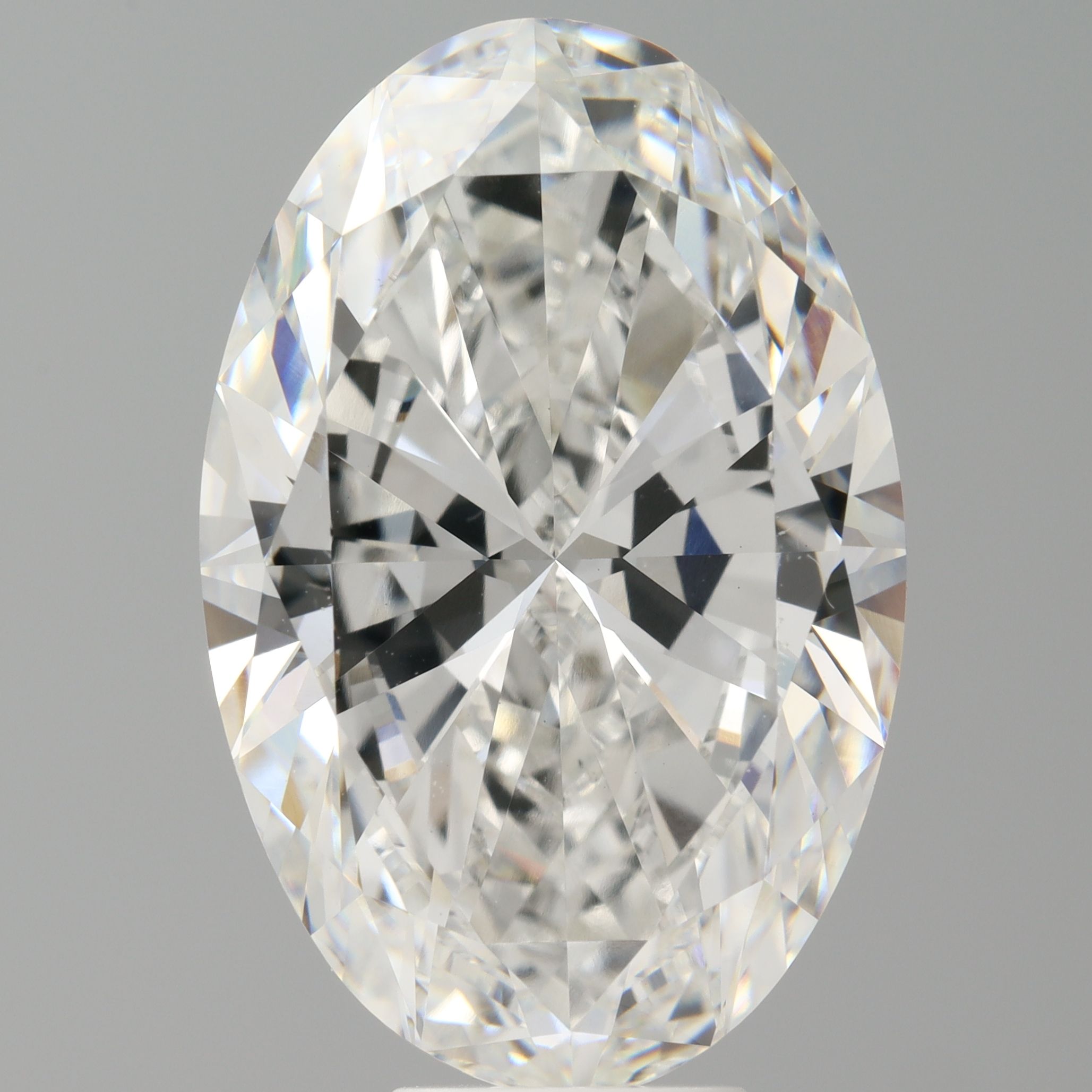 9.53 ct. oval Lab Grown Diamond front image